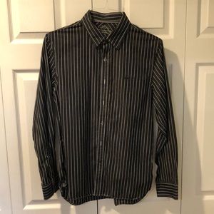 American Eagle Vintage Fit Button Down Black M